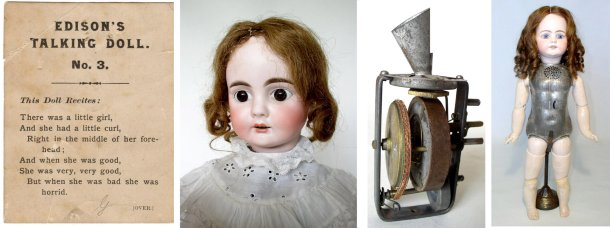 Edison Talking Dolls from 1890